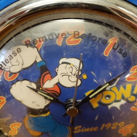 Popeye Retro Alarm Clock from 2004 - Picture 3 of 4